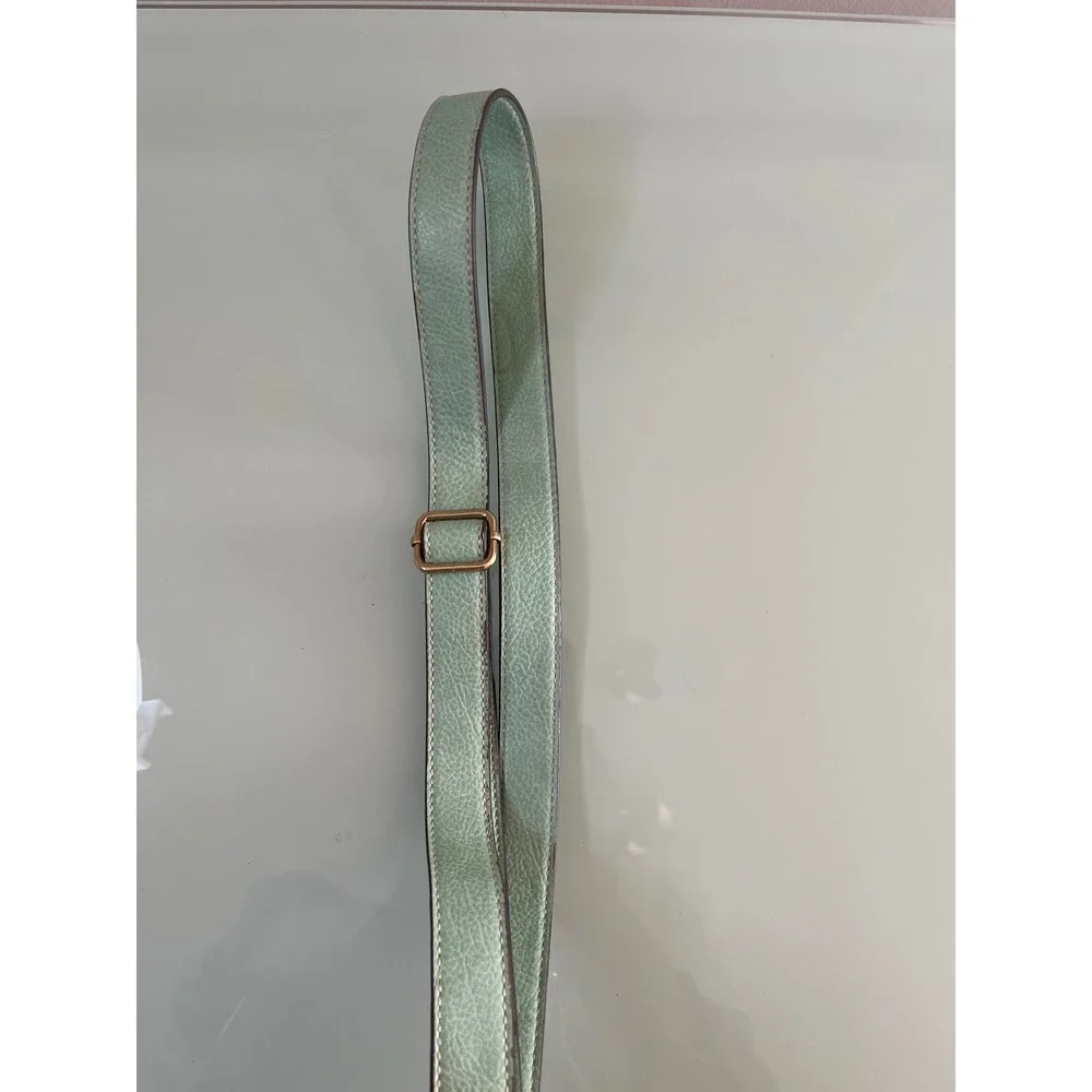 b.o.c. Born Concept Light Green Pebbled Faux Leather Crossbody Bag Purse
